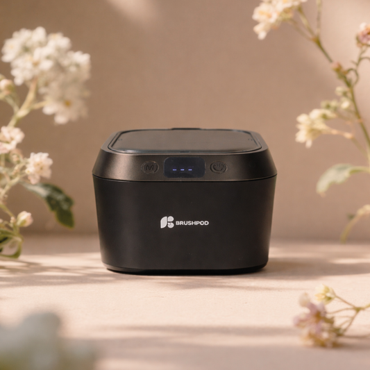 Brushpod Ultrasonic Oral Appliance Cleaner